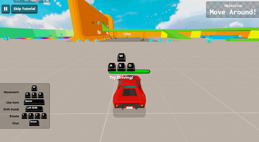 Drift.io Screenshot